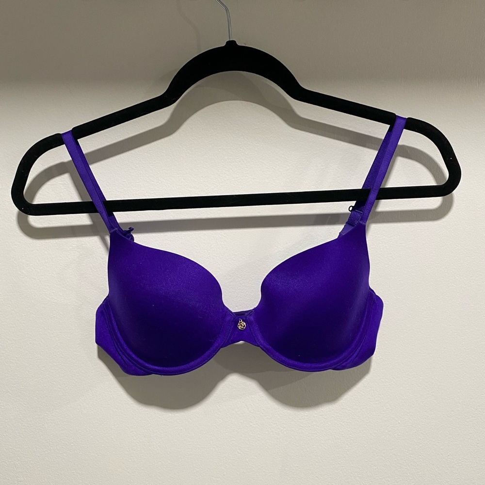 Betsey Johnson Vibrant Purple Bra